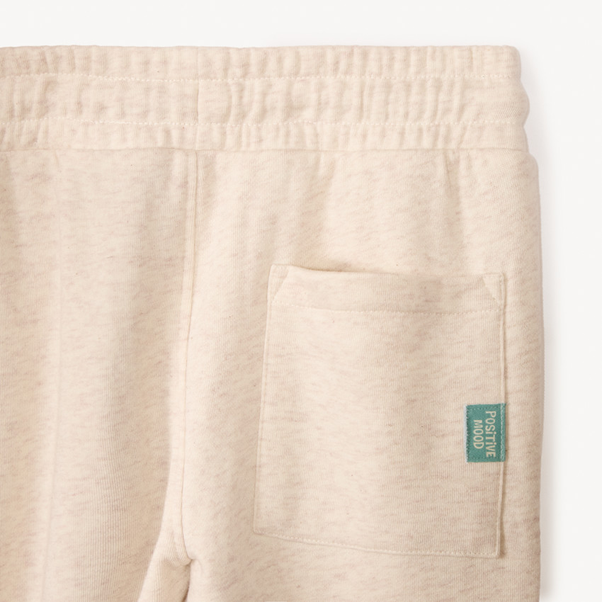 Ensemble jogging molleton chiné pour garçon 