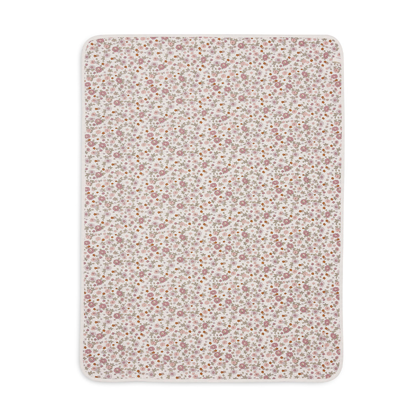 Couverture en jersey 75 x 100 cm Retro Flowers 