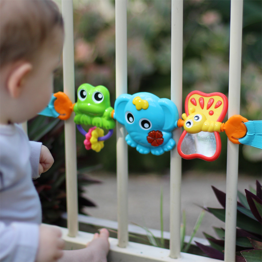 Arche d'activités musicale - Travel Trio Musical Pram Tie 