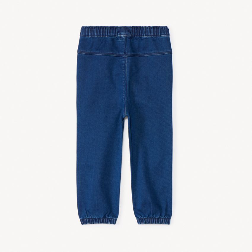 Jean jogger uni pour bébé garçon 