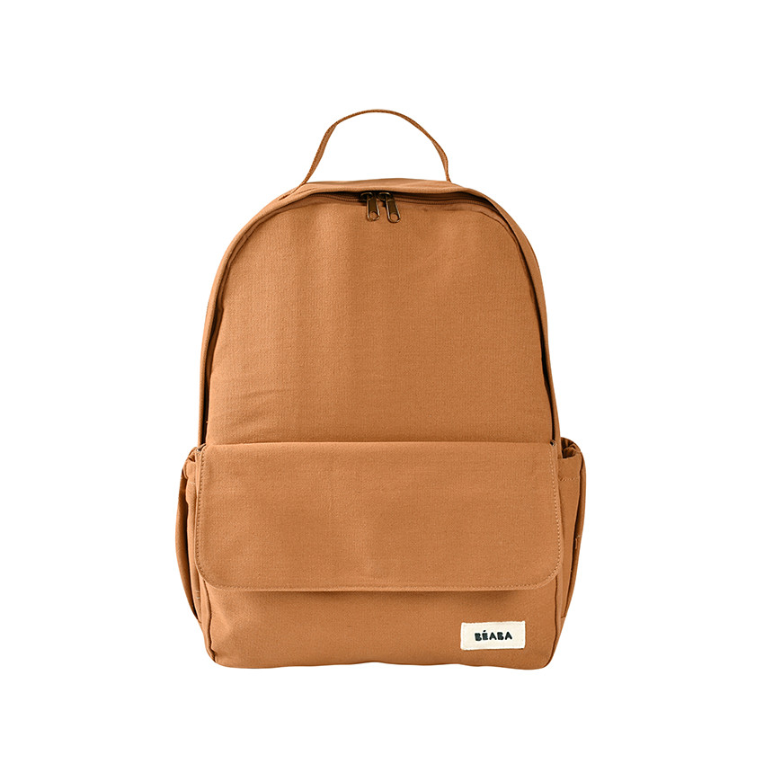 Sac à dos à langer Tokyo ocre