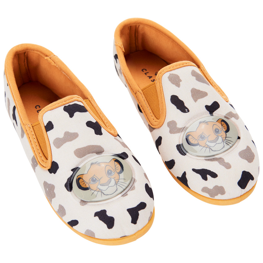 Chaussons bas imprimé fantaisie et print Le Roi Lion pour garçon  