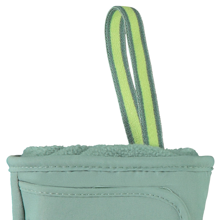 Gants de ski doublé avec empiècement similicuir pour garçon 