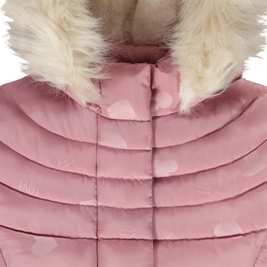 Doudoune Grand Froid imprim c urs pour fille