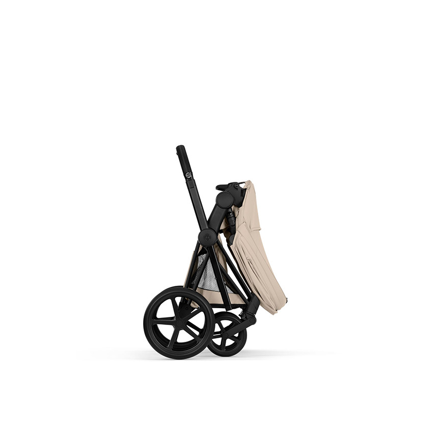 Poussette Duo Priam - Matt Black/Cozy Beige 
