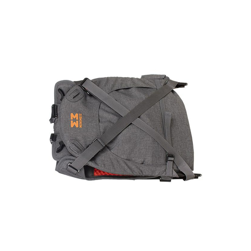 Porte-bébé épaules G4 drak grey melange 