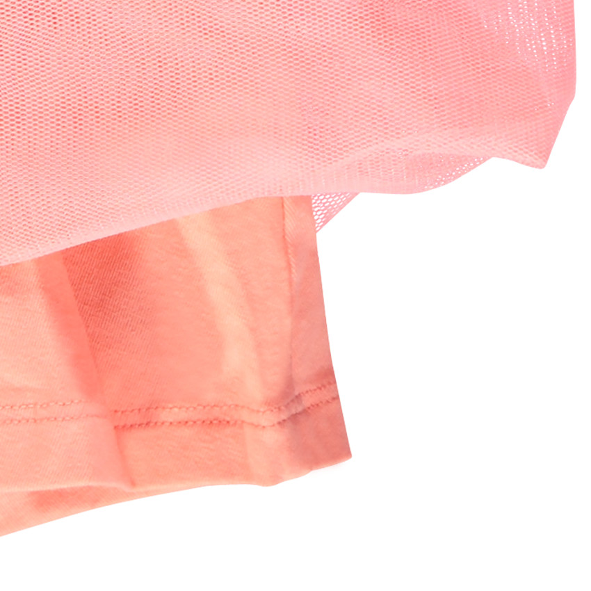 Robe en jersey et tulle avec print Disney Vaiana 