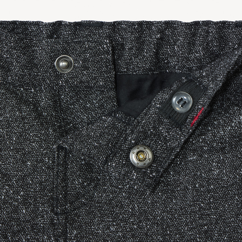 Ensemble long 3 pièces avec nœud papillon pour bébé garçon 