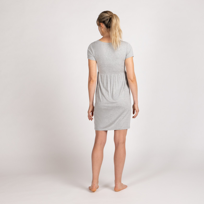 Nuisette de grossesse et d'allaitement avec broderie 