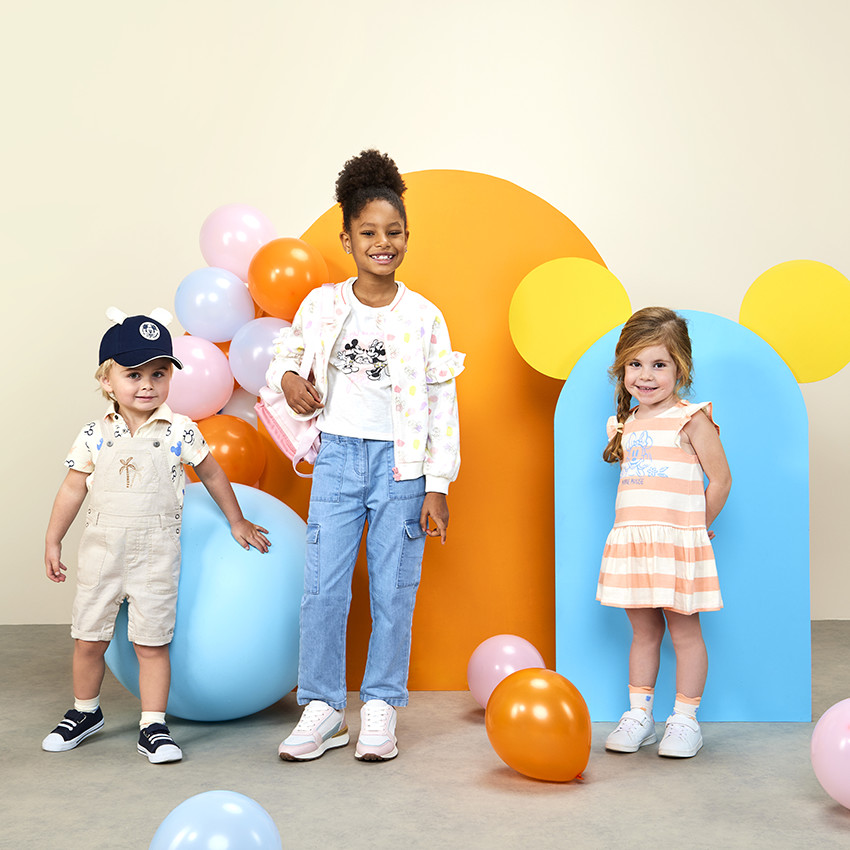 Polo manches courtes imprimé Mickey Disney pour bébé garçon 