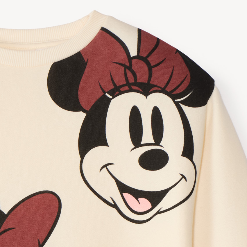 Sweat fille imprimé Minnie Disney 