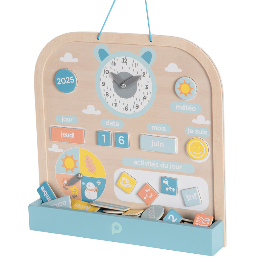 Calendrier d'apprentissage - Crazy colors 2.0 