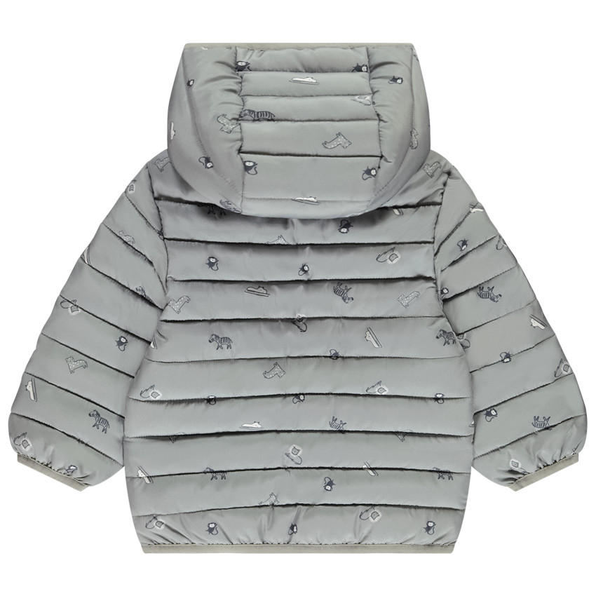 Doudoune matelassée imprimé safari pour bébé garçon 