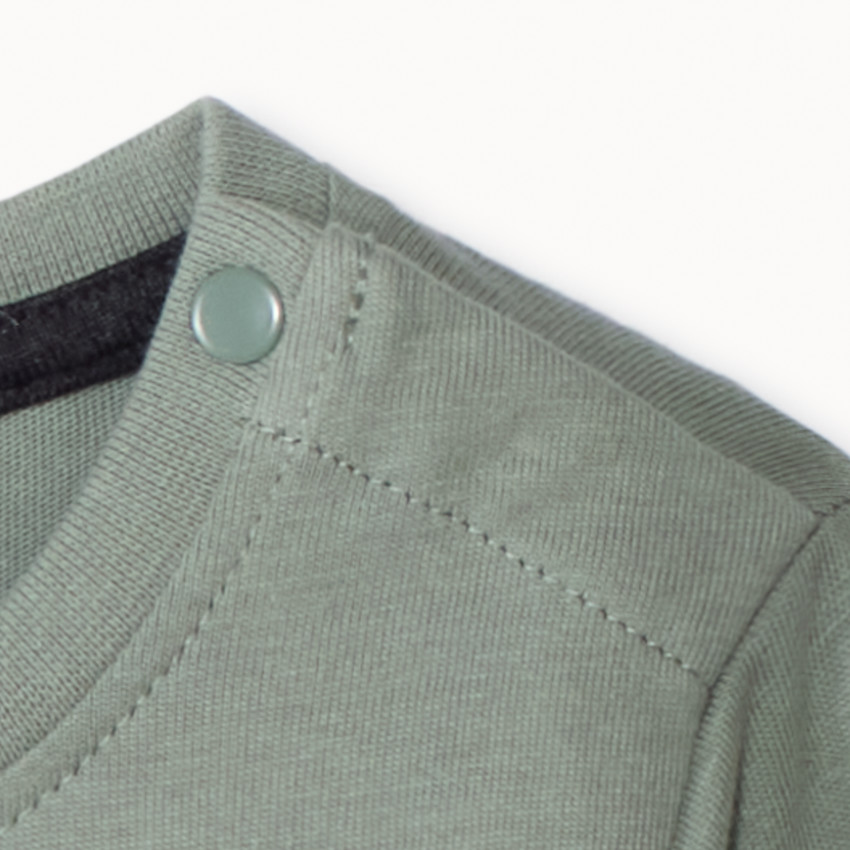 T-shirt manches longues effet colorblock pour bébé garçon 