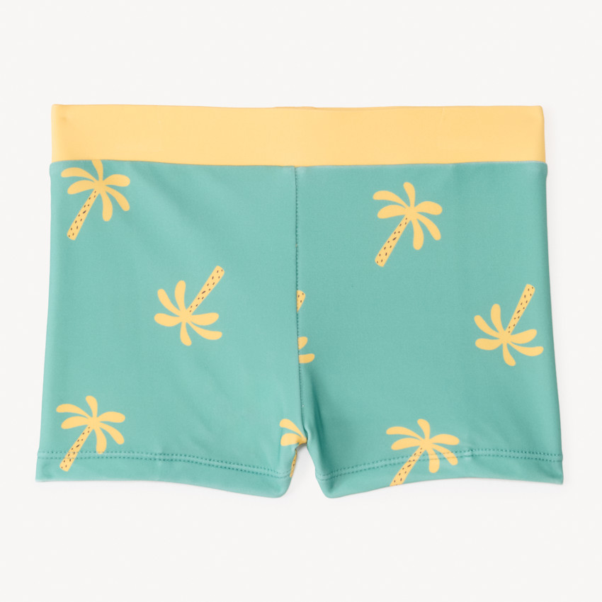 Boxer de bain imprimé palmiers pour bébé garçon