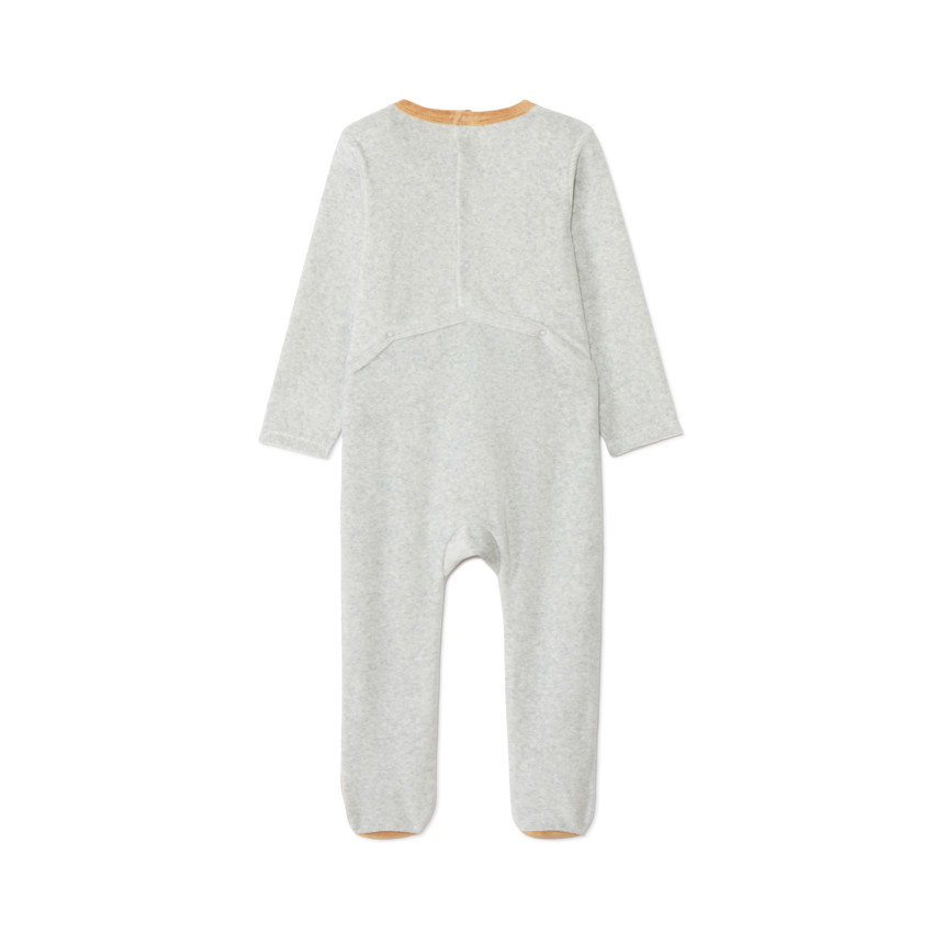 Dors-bien en velours fantaisie pour bébé garçon  