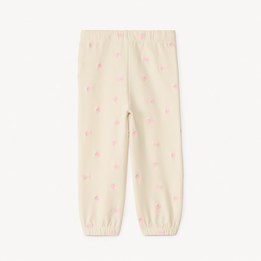 Pantalon de jogging en molleton broderie fantaisie pour bébé fille 