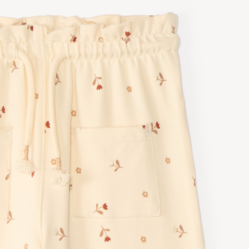 Pantalon de jogging large bébé fille imprimé fantaisie 