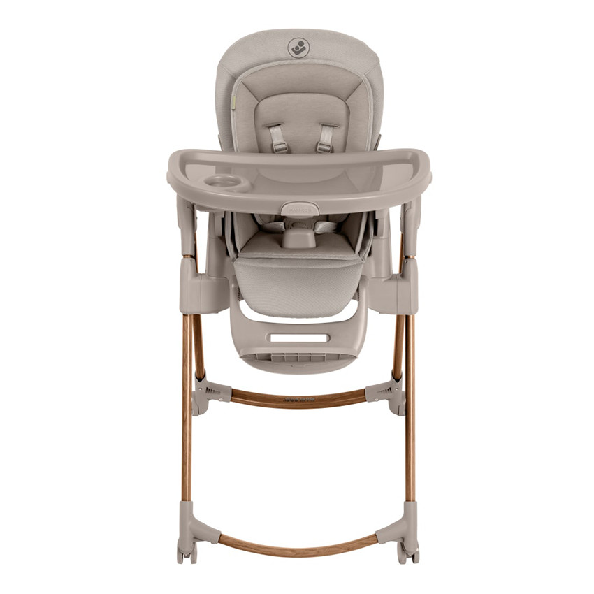 Chaise haute réglable et évolutive Minla Plus Elegance Beige 