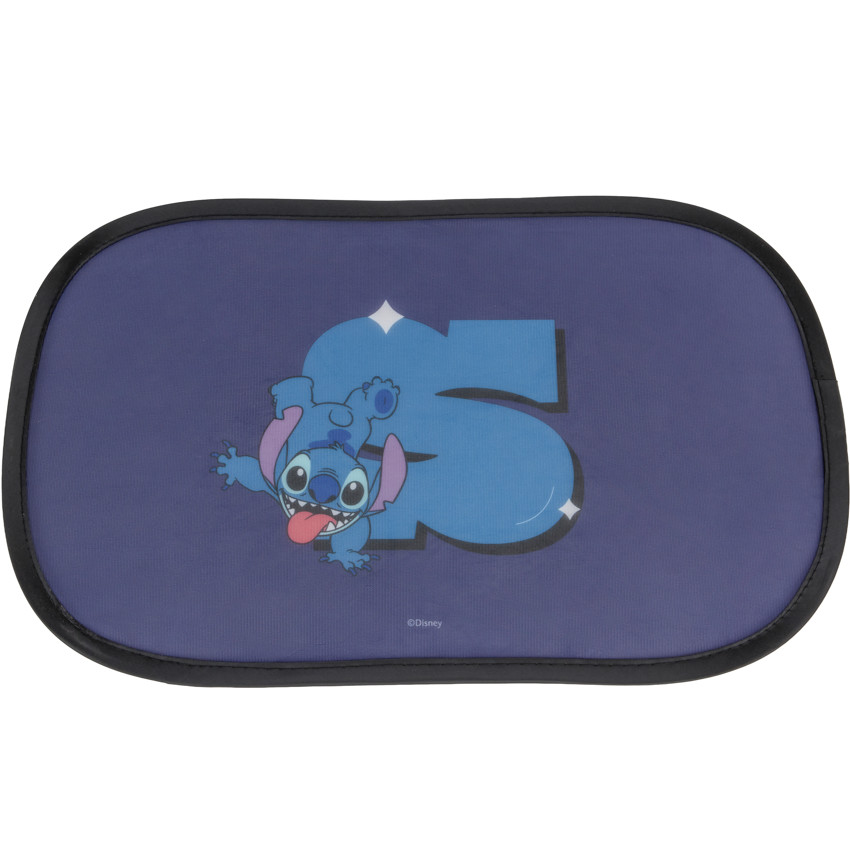 Lot de 2 pare-soleil autofixables Stitch Disney bleu 