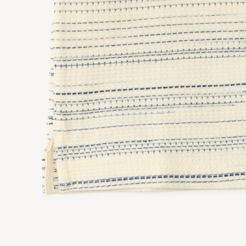Polo manches courtes en maille fantaisie pour garçon 