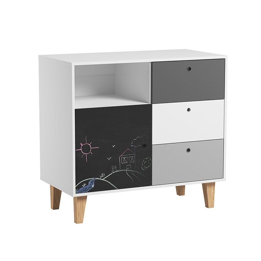 Commode Concept - Gris Ardoise 