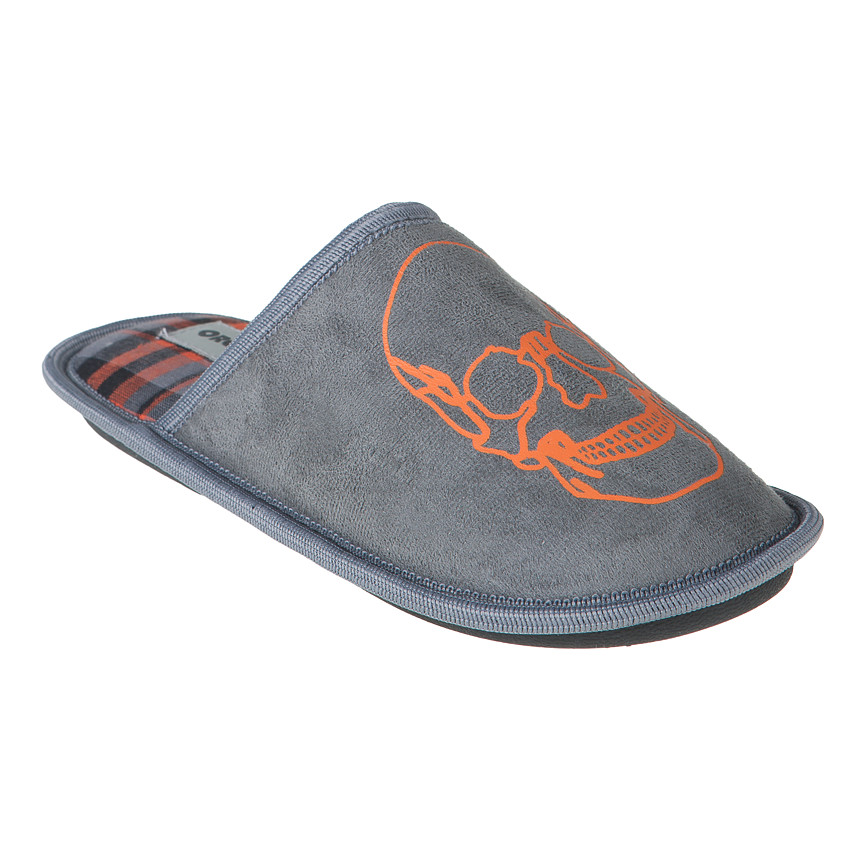 Chaussons bas print tête de mort 