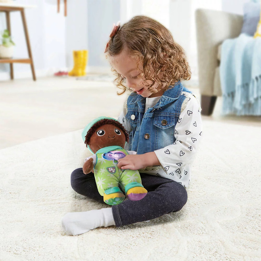 Ma première poupée-doudou musicale Sacha 