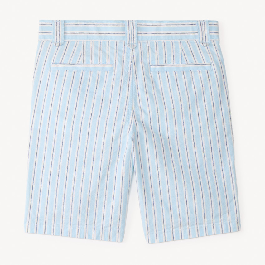 Bermuda rayé en toile pour garçon 