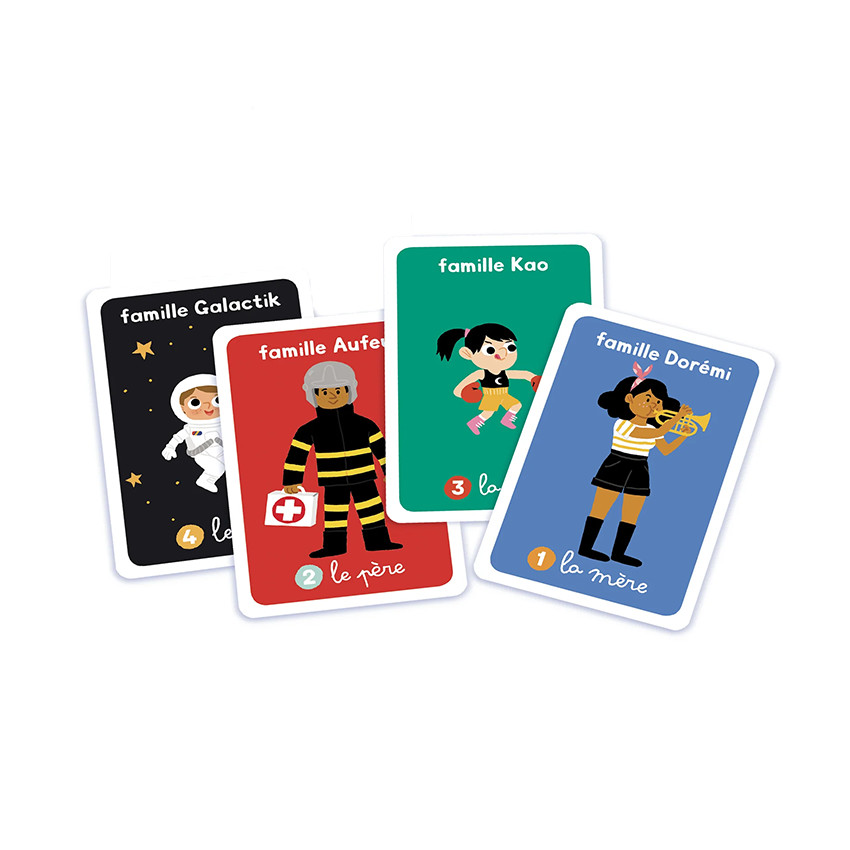 Jeu de cartes Les 7 familles 