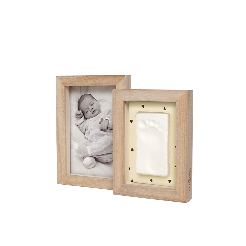 Cadre Duo Jolis cœurs avec moulage   