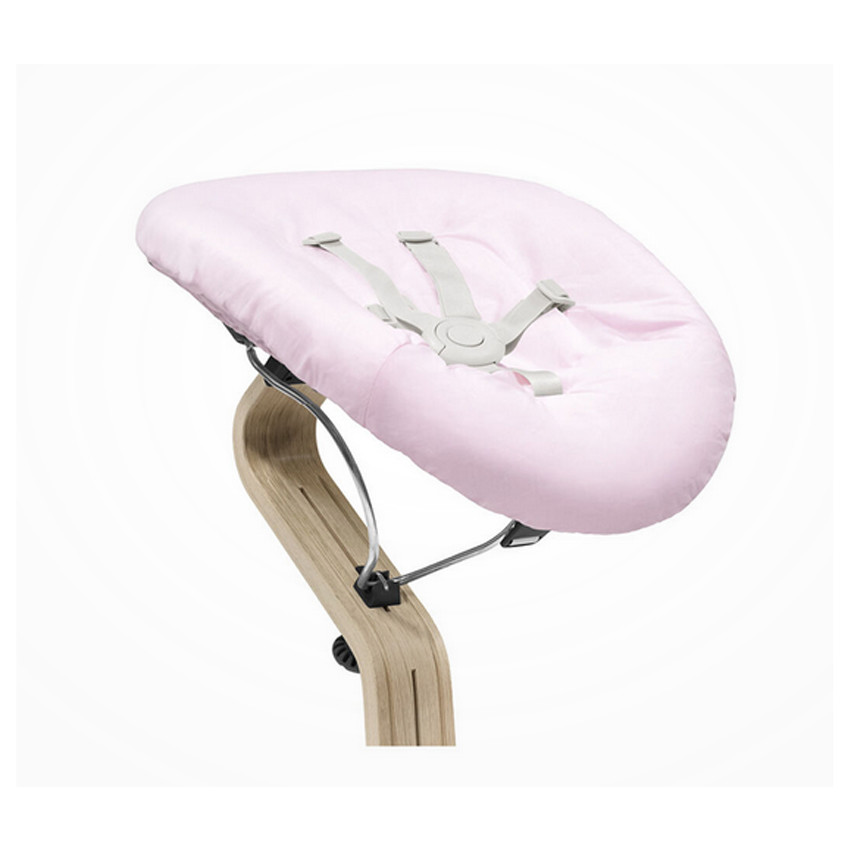 Transat Newborn set chaise haute NOMI - Noir /Gris Rose 