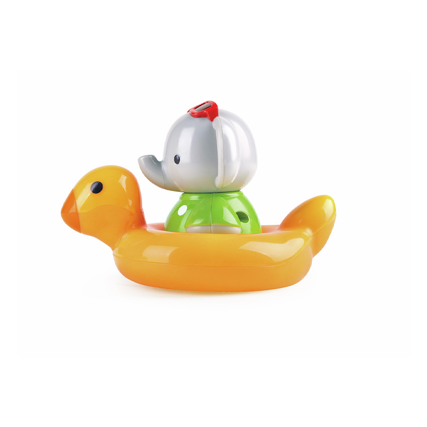 Jouet de bain Éléphant nageur et sa bouée