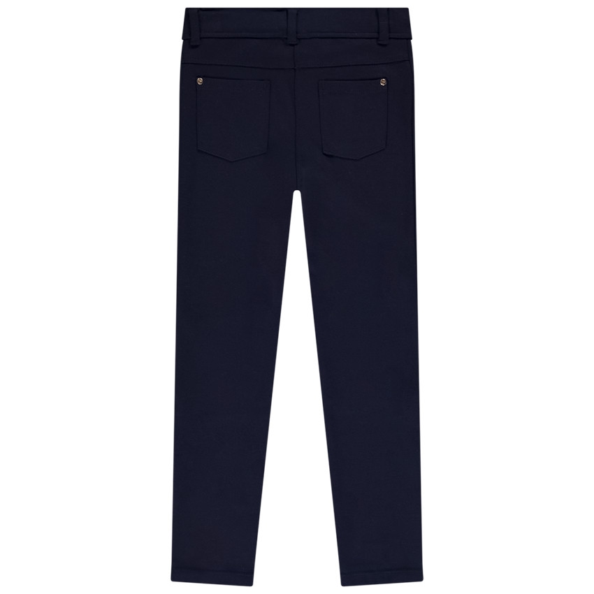 Pantalon skinny esprit équitation pour fille 