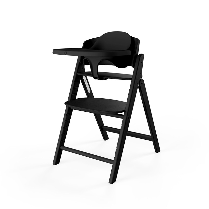 Chaise haute évolutive Click & Fold 4 en 1 stunning black 