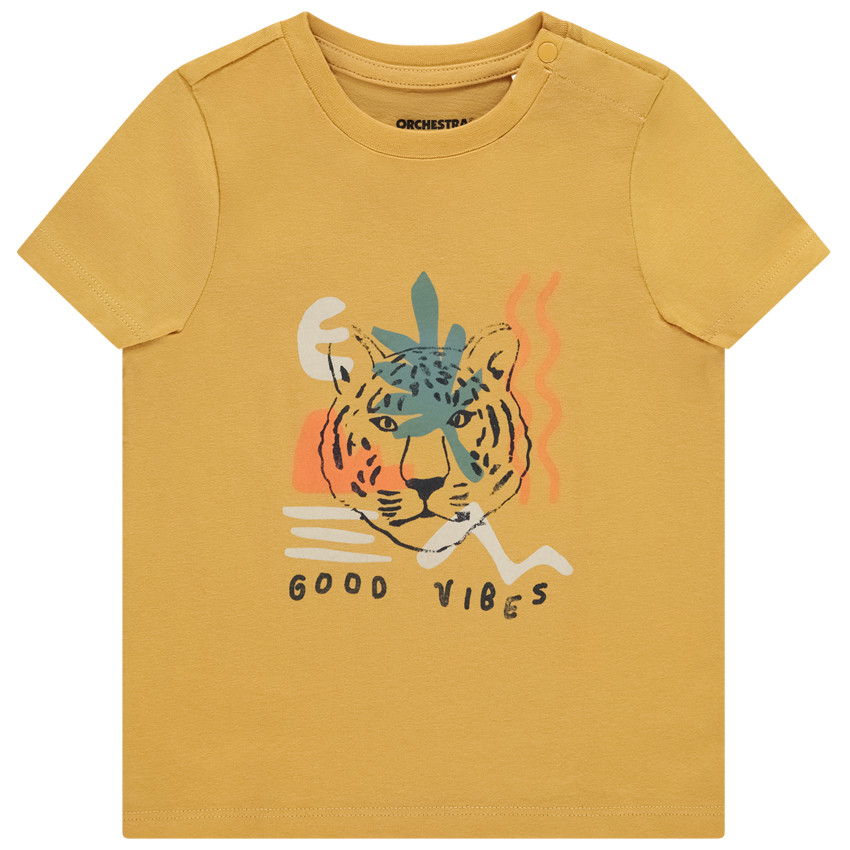 T-shirt manches courtes print fantaisie pour bébé garçon 
