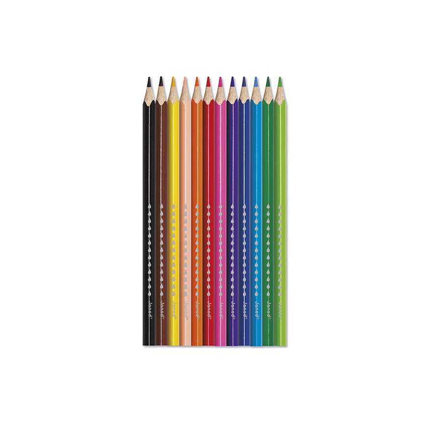 Set de crayons aquarellables x12 