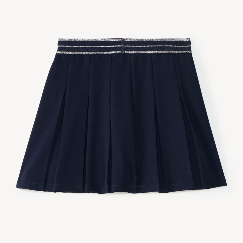 Jupe-short fille style écolière 
