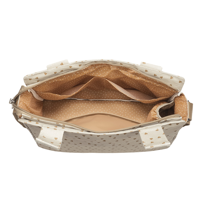 SAC A LANGER COEURS POPPY CANNELLE 