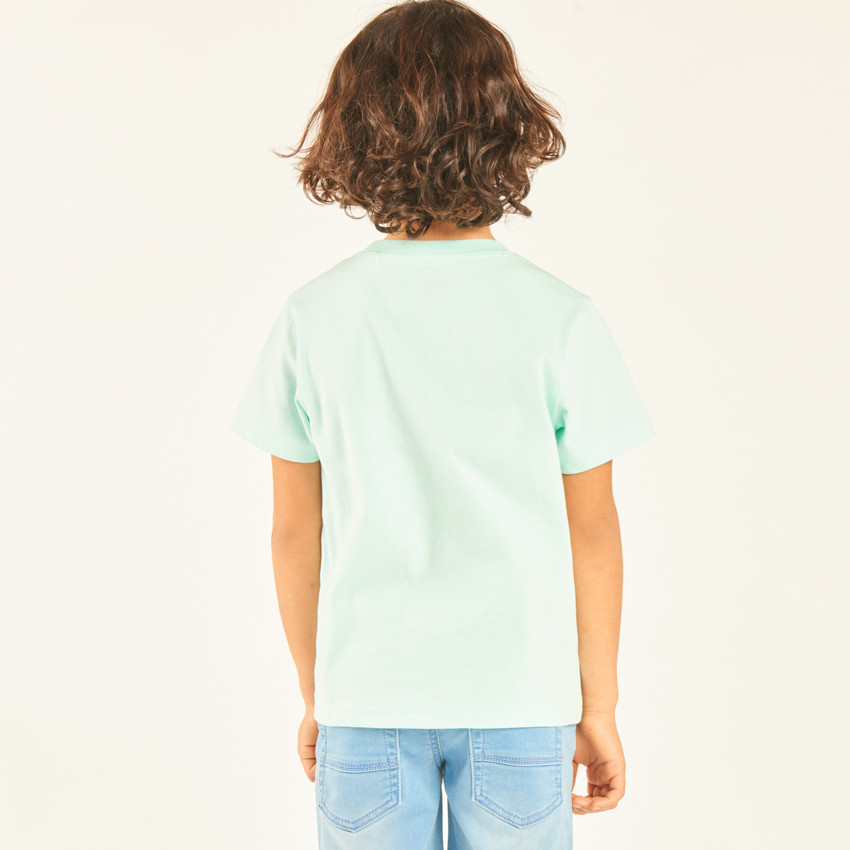 T-shirt manches courtes print Stitch Disney pour garçon 