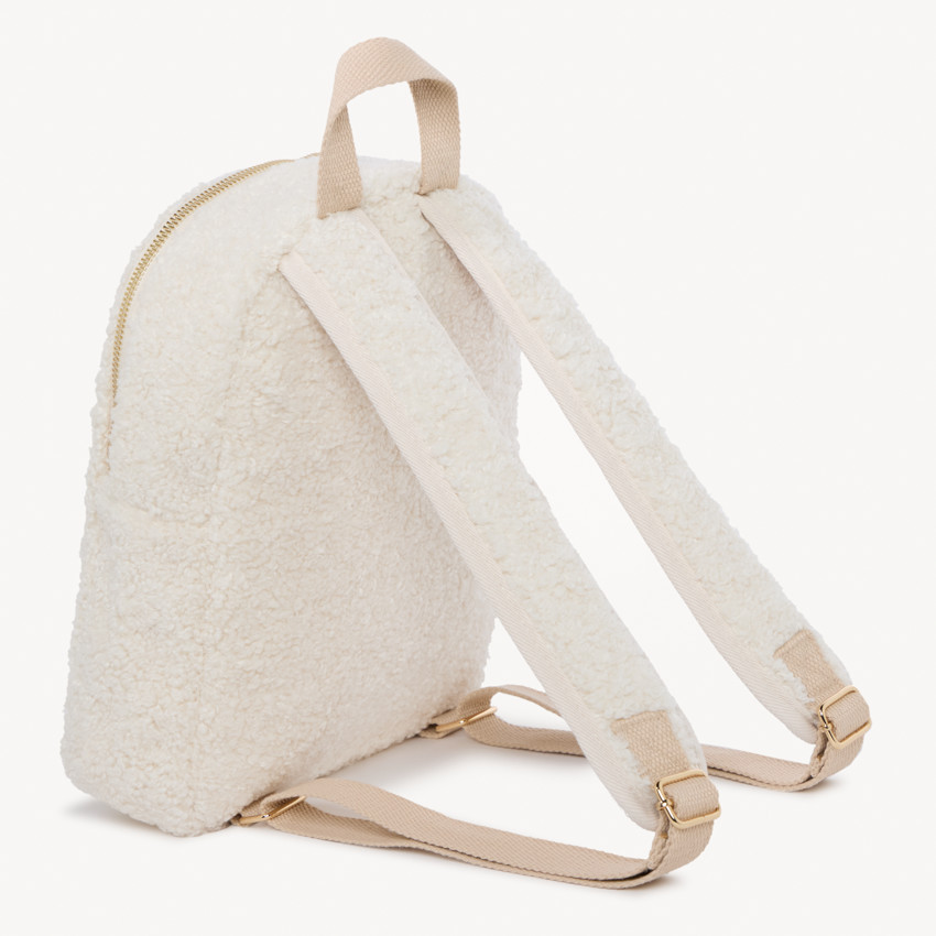 Sac à dos en sherpa bouclettes Stitch Disney pour fille 