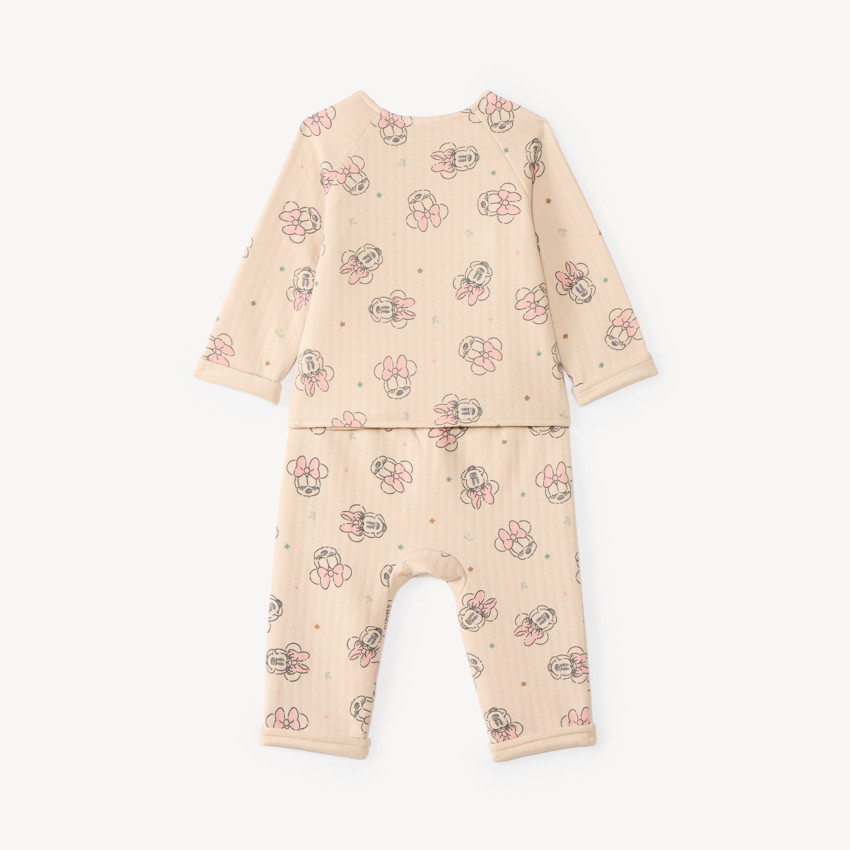 Ensemble 2 pièces bébé fille en jersey Minnie Disney 