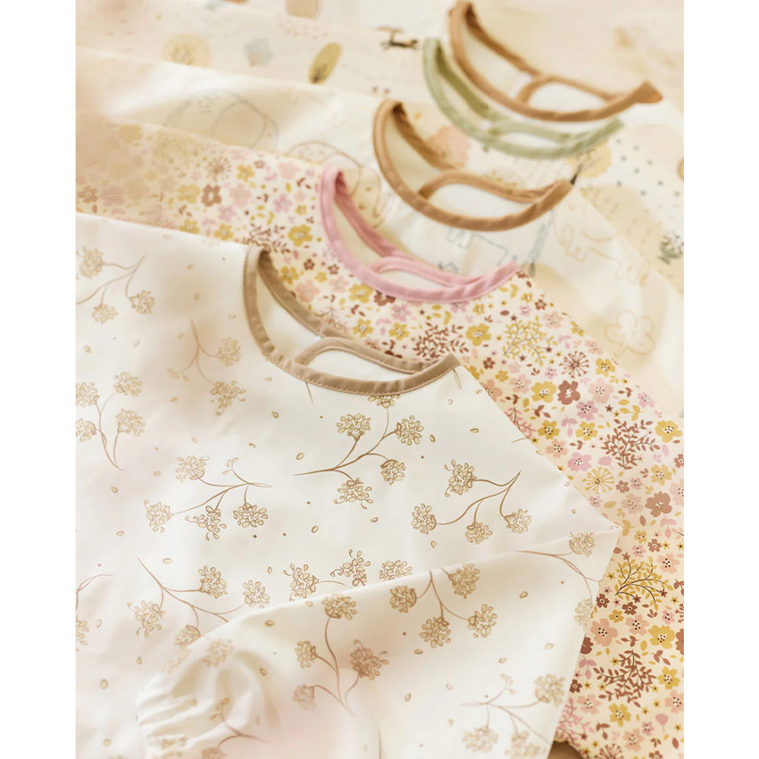 Bavoir à manches imperméable - Leafy Dreams   