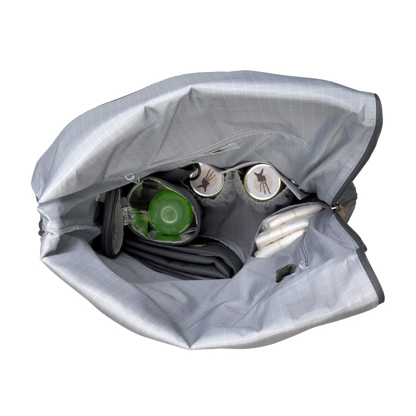 Sac à langer Rolltop Up - Anthracite - Gris (Lassig) - Image 1