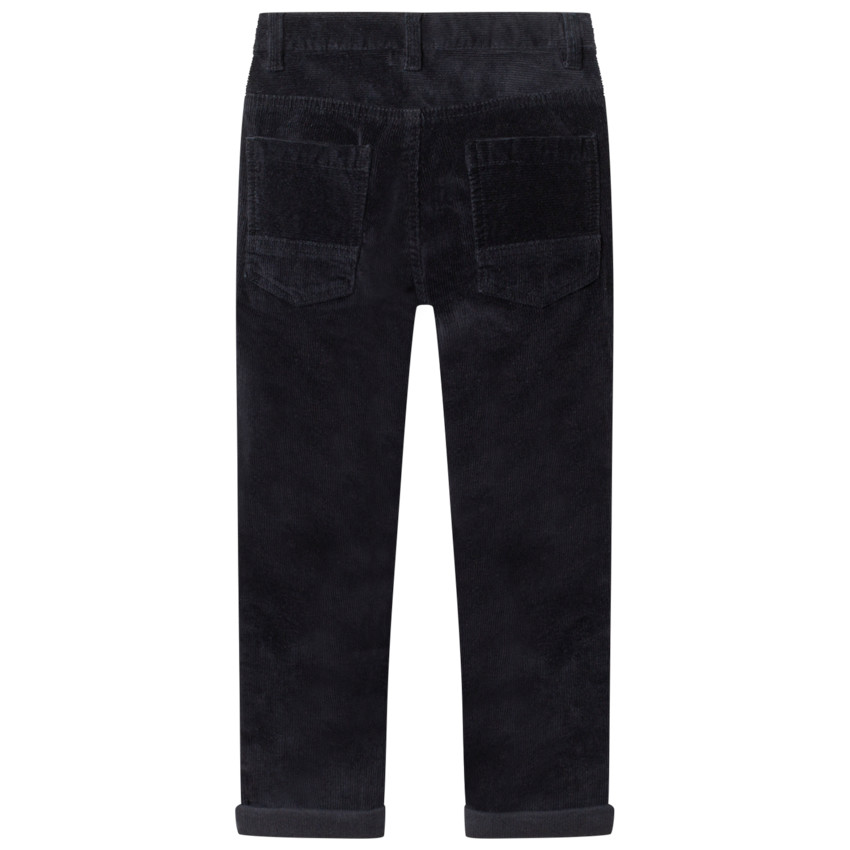 Pantalon en velours coupe droite pour enfant garçon 