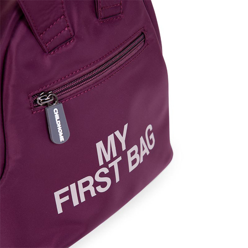 Sac à dos My First Bag - Aubergine Main Sac à dos My First Bag - Aubergine