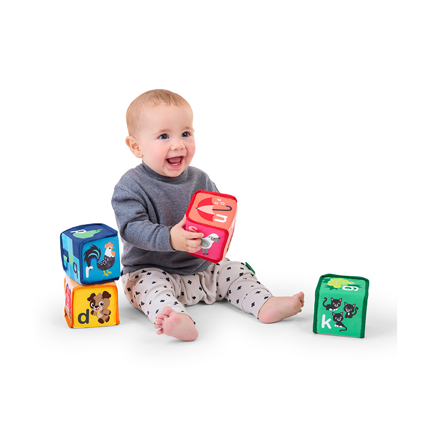 Jouet 1er âge Blocs sensoriels d’apprentissage 