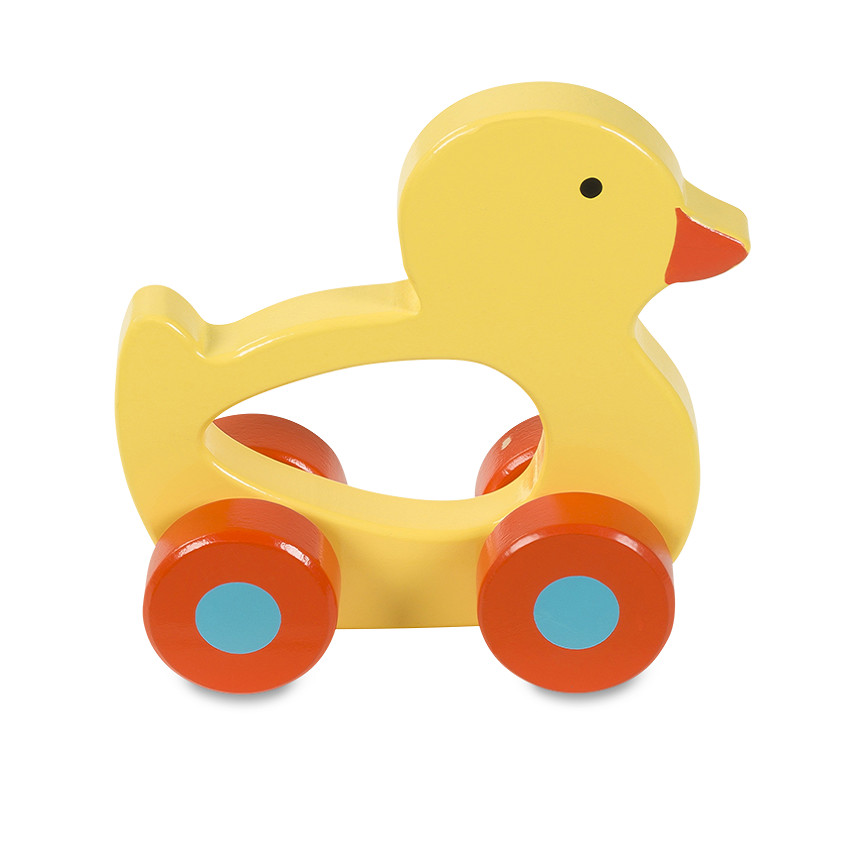 Hochet Canard roller - Jaune  