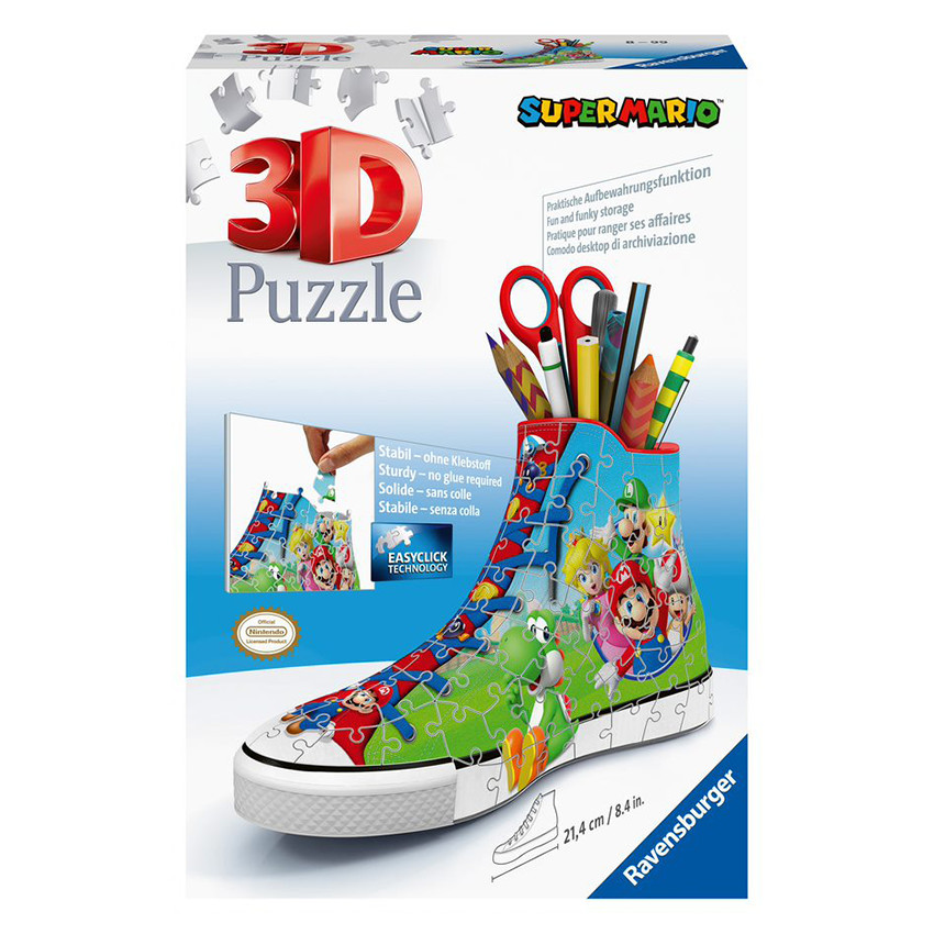 Puzzle 3D Sneaker Super Mario 