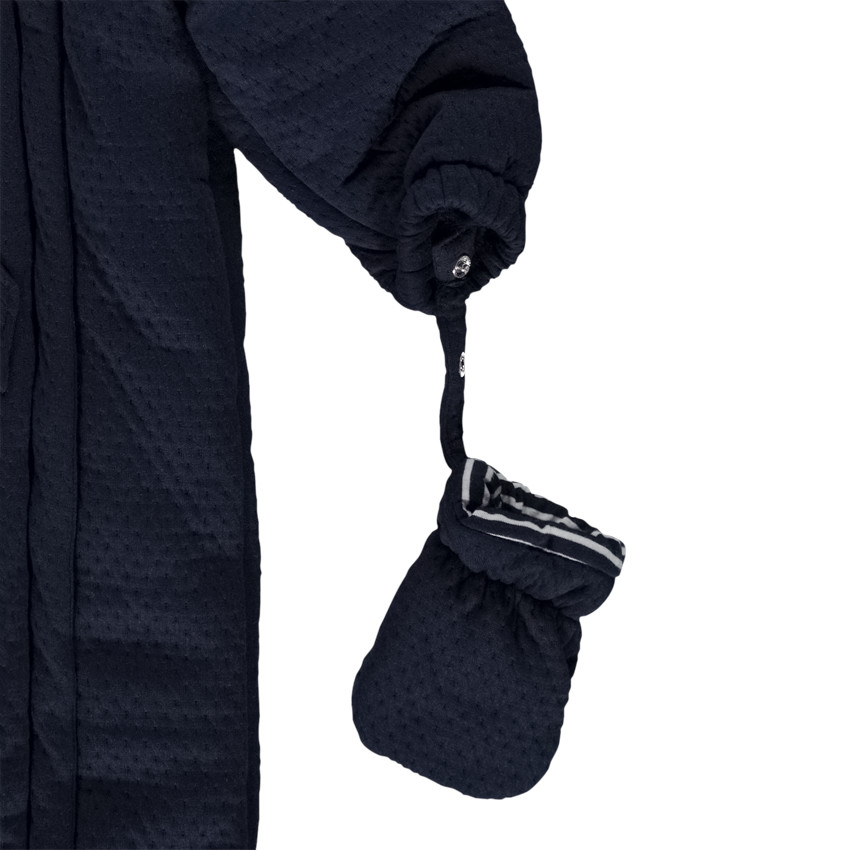 Combi-pilote matelassée motif lapin pour bébé 